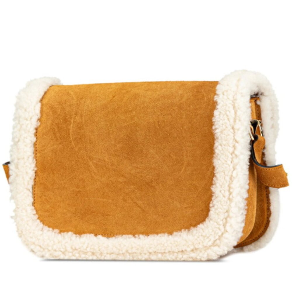 🔥🔥Gucci Horsebit 1955 Shoulder Bag 602204 Suede Mouton - Picture 4 of 13